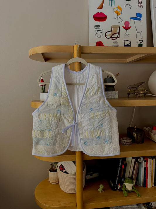 Soft Neutrals Quilted Vest
