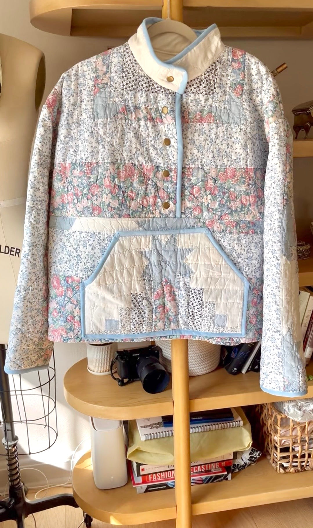 Quilted Pullover