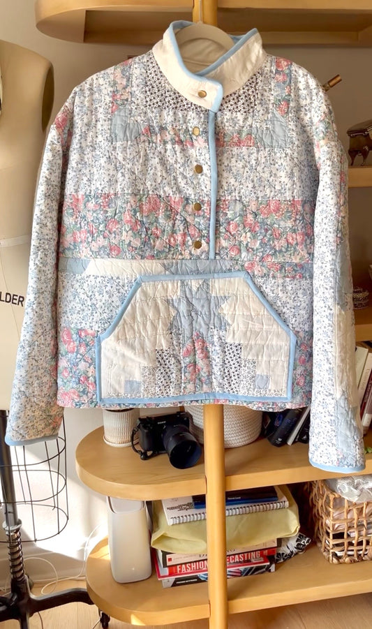 Quilted Pullover